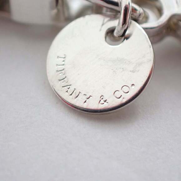 TIFFANY Silver Charm Bracelet - Picture 4 of 9